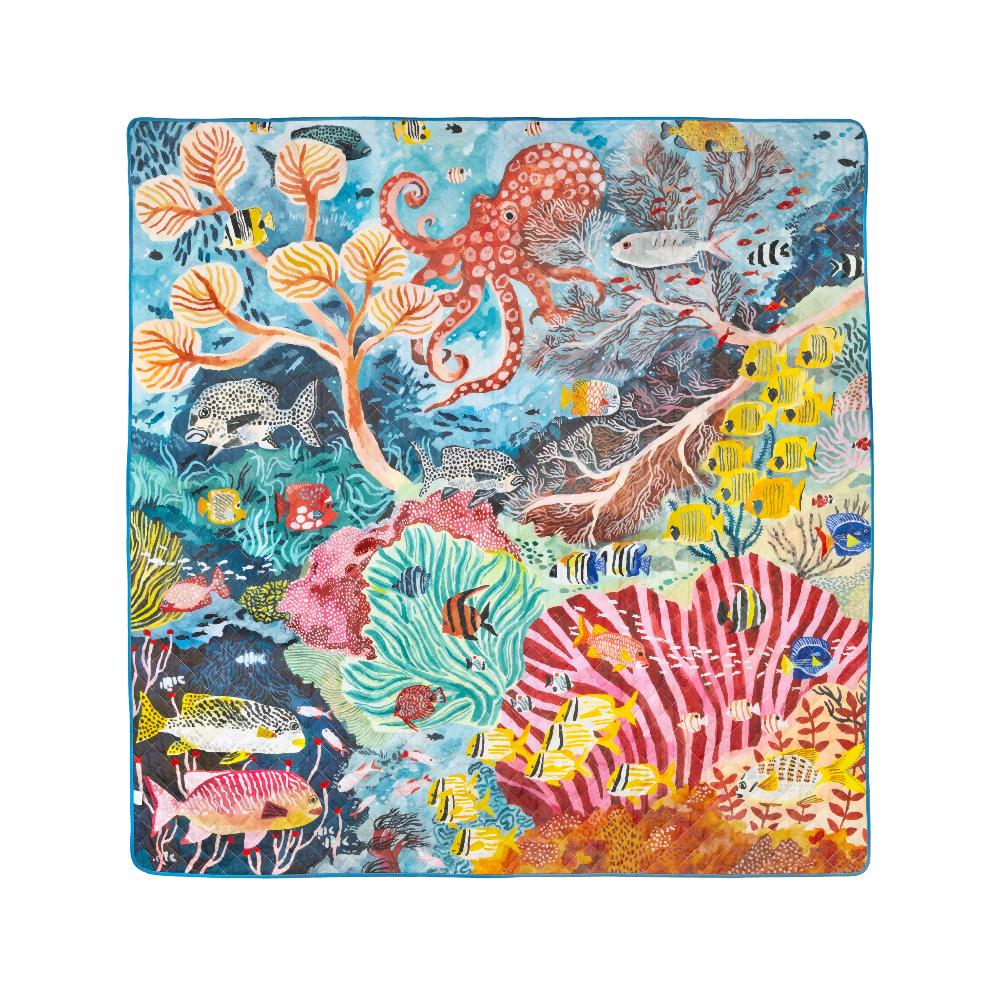 Octopus’s Garden Picnic Rug US