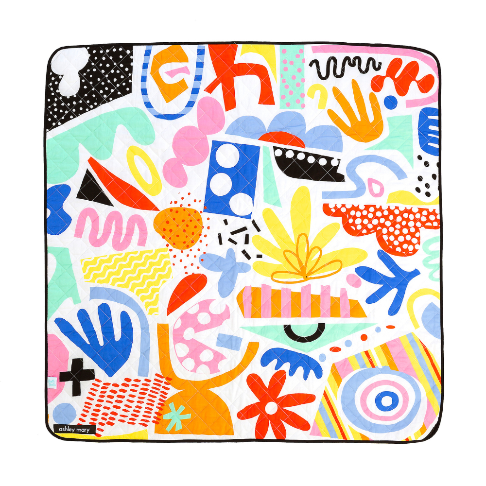 Waterproof Playmat | Pop Pip POW Design [Large] – Rudie Nudie